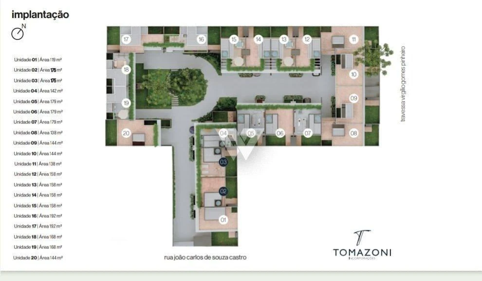 Detached townhouse with 3 bedrooms, 175 m² and glass balcony — photo 21
