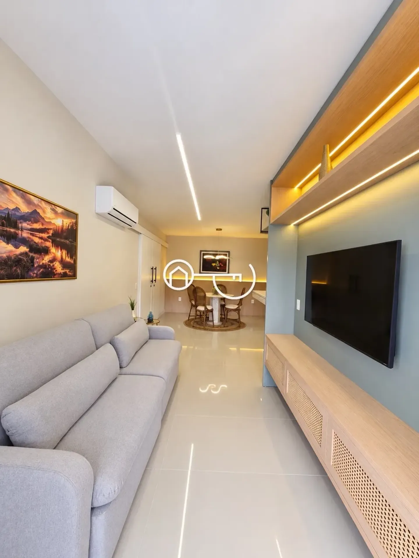 Furnished apartment, 93 m², with a mountain view — photo 43