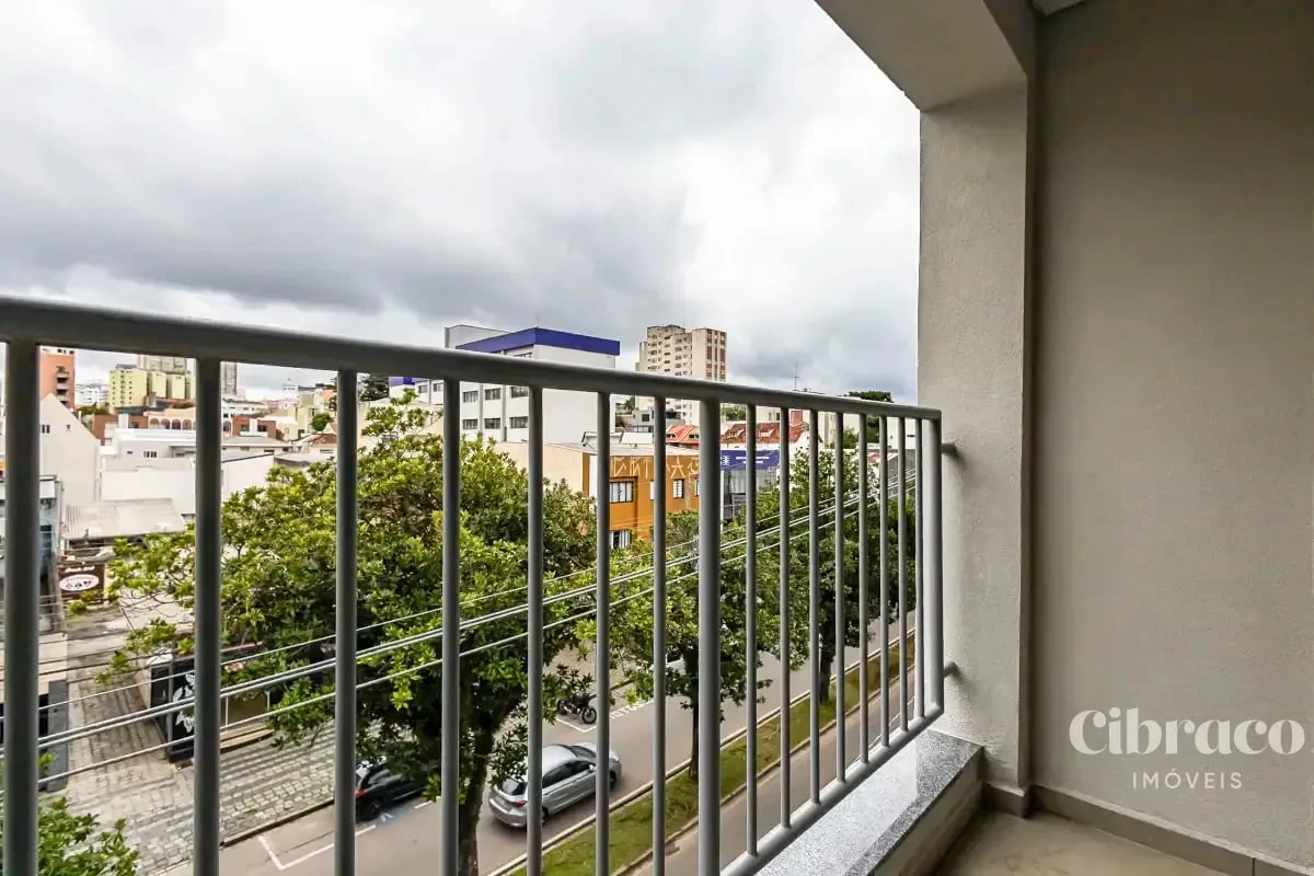 1-bedroom apartment with 1 bathroom and a balcony