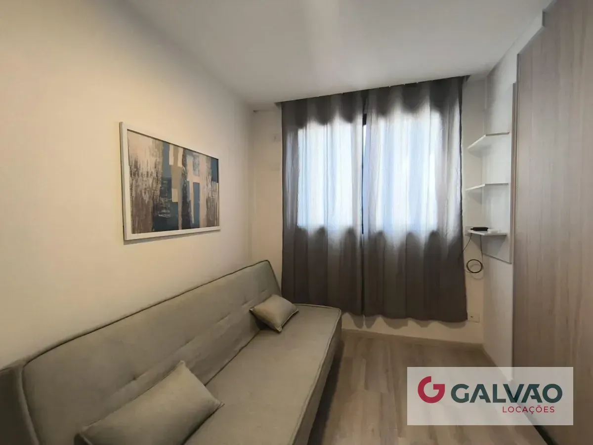 Apartamento mobiliado de 48 m² com 2 quartos e escritório — photo 4
