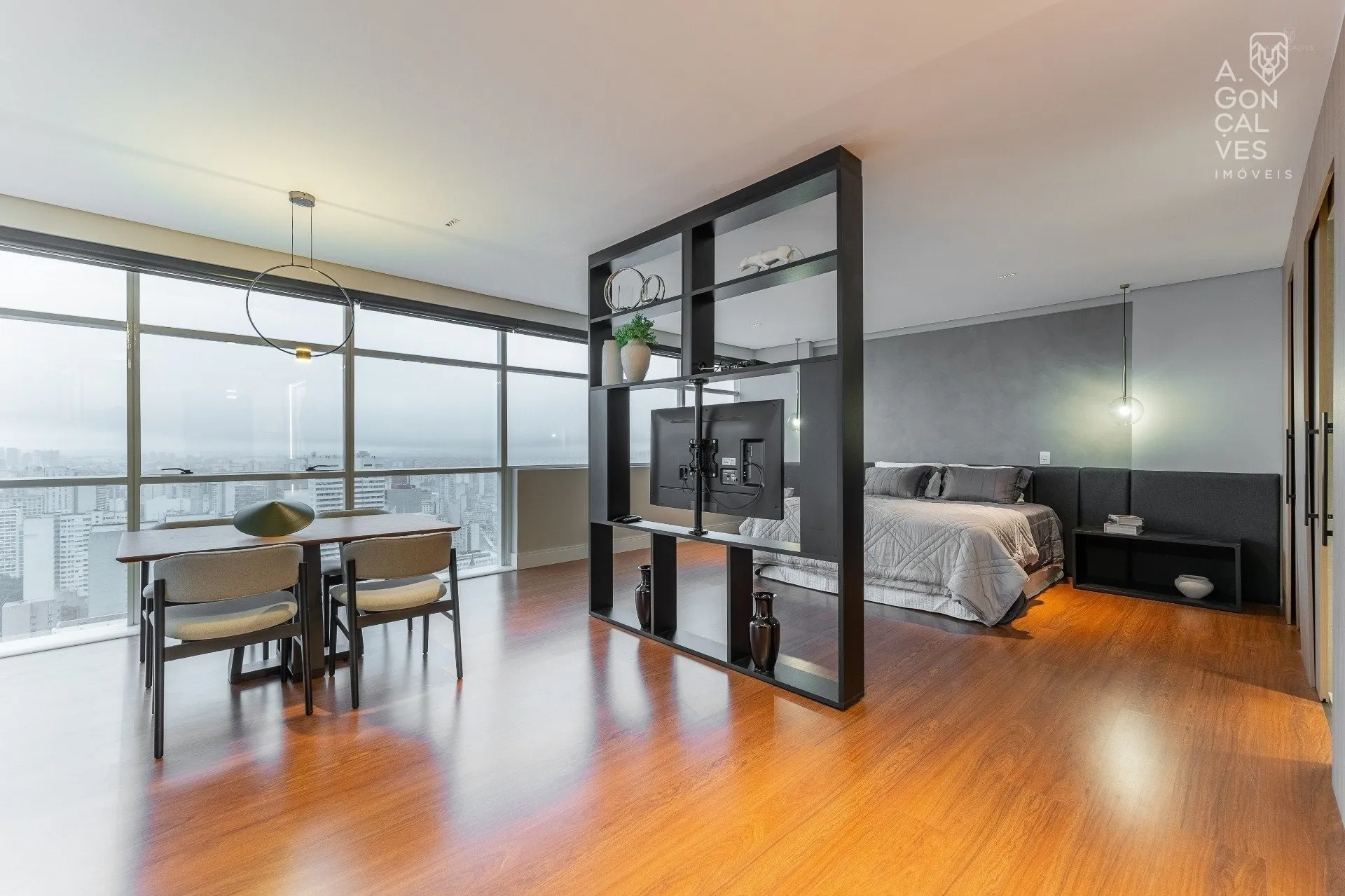 Furnished 73 m² studio with 1 bedroom and 1 bathroom — photo 4