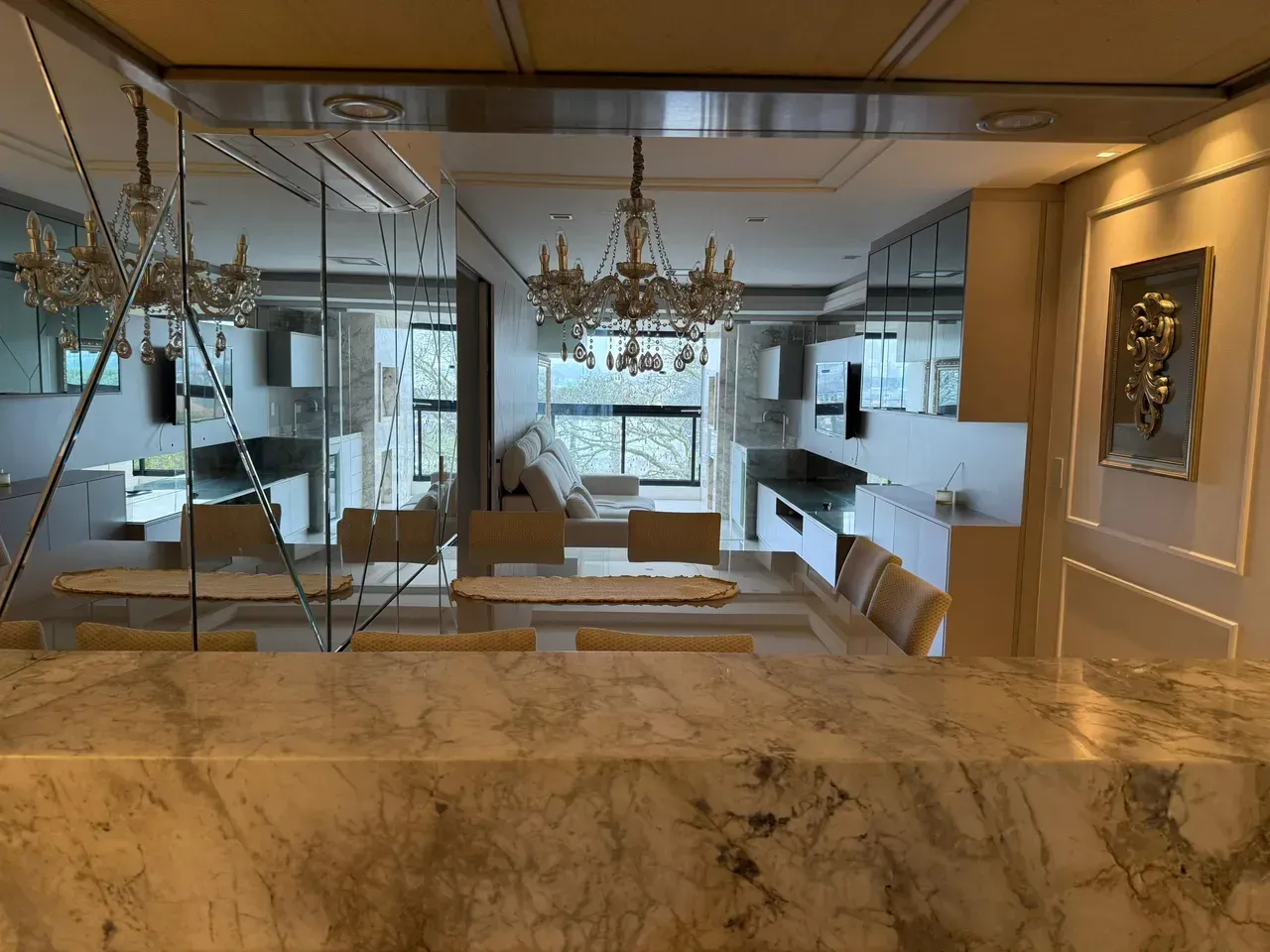 Furnished 77 m² apartment with 2 bedrooms and 2 parking — photo 3
