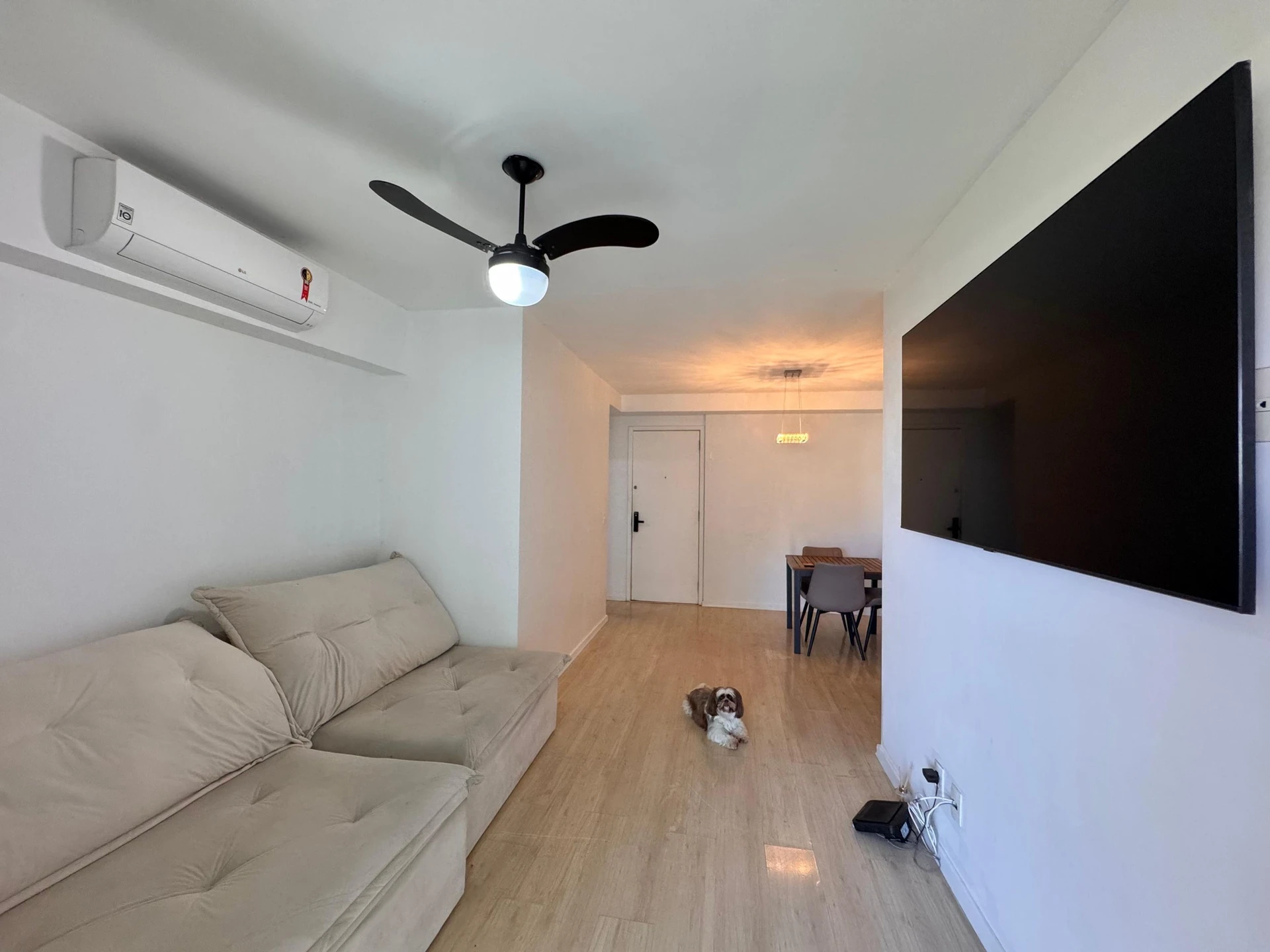 Apartamento mobiliado com 3 quartos e varanda fechada — photo 22