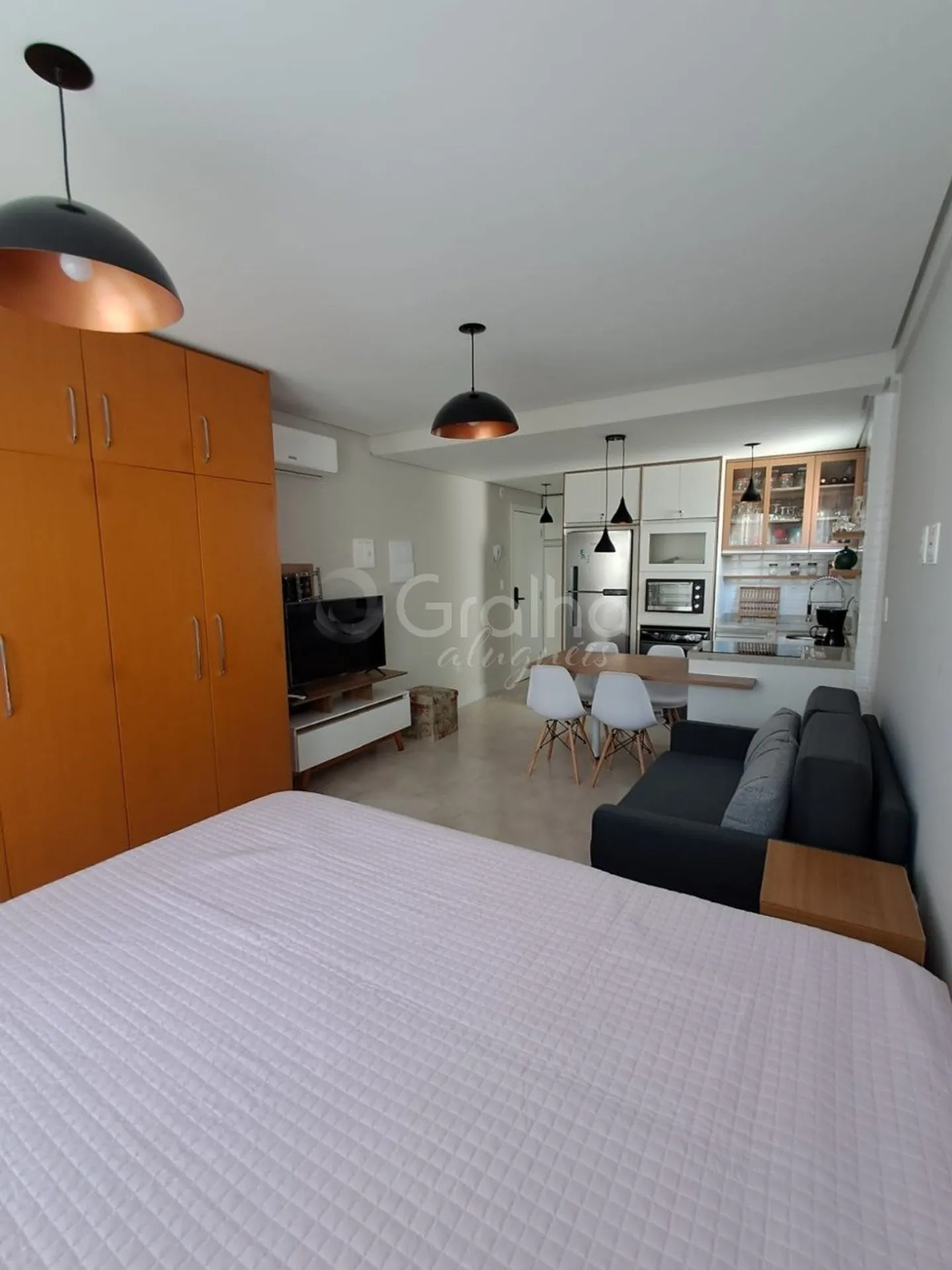 Меблированное студио 32 м² с кухней-американо — photo 7