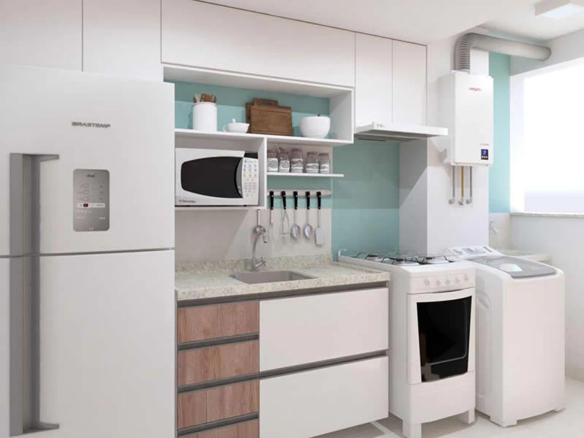 Apartamento mobiliado de 43 m² com cozinha a gás — photo 2