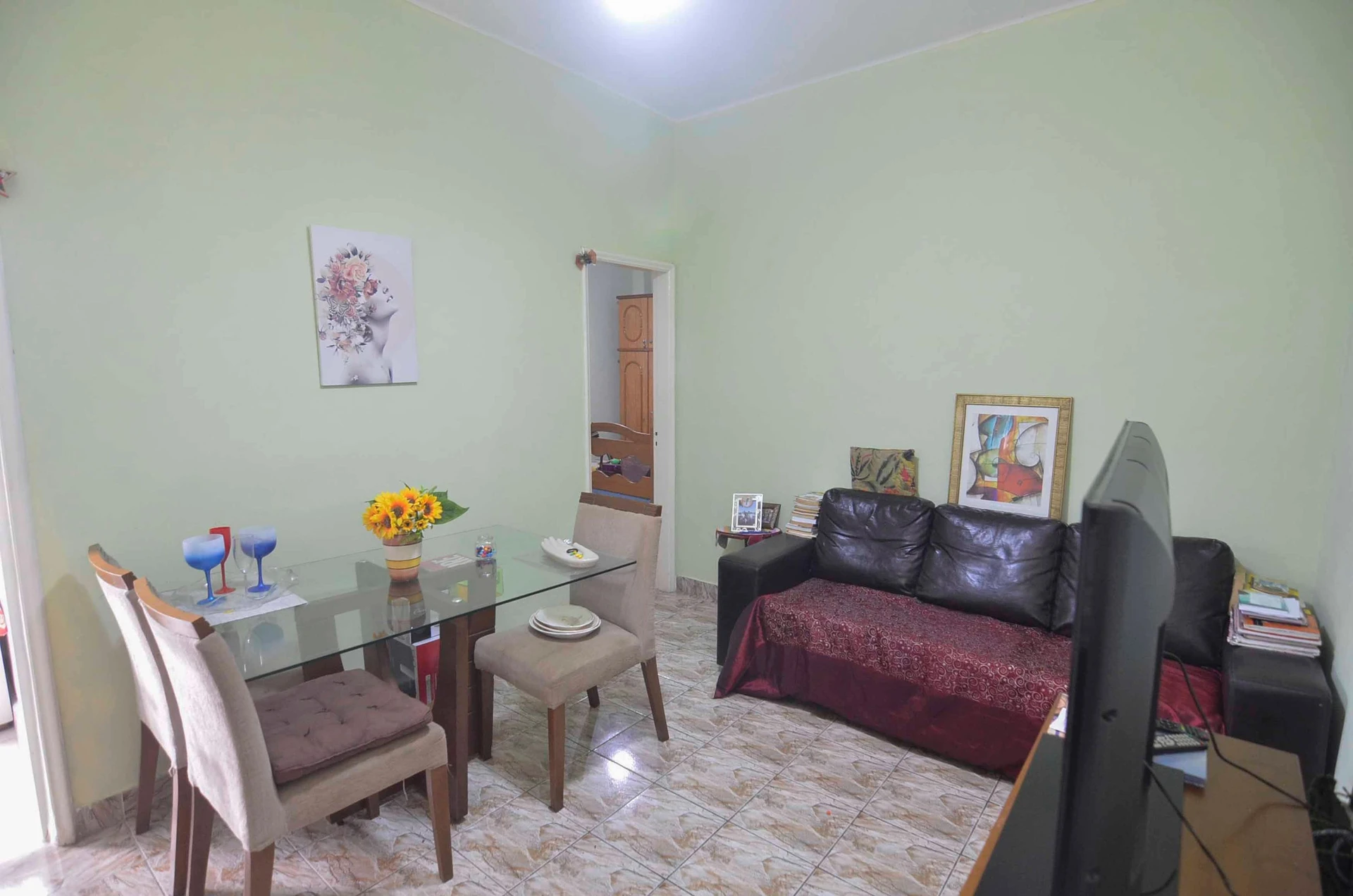 Furnished apartment with 1 bedroom and 1 parking spot