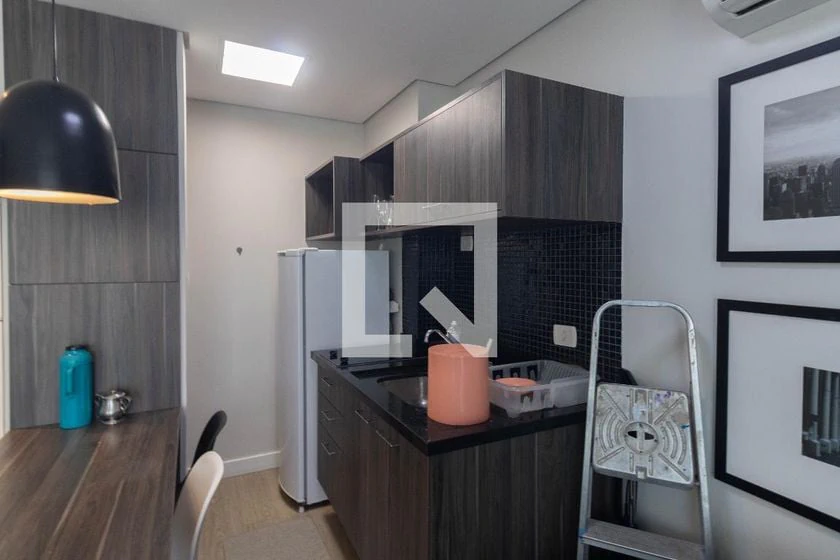 Apartamento mobiliado de 1 quarto em condomínio com academia — photo 14