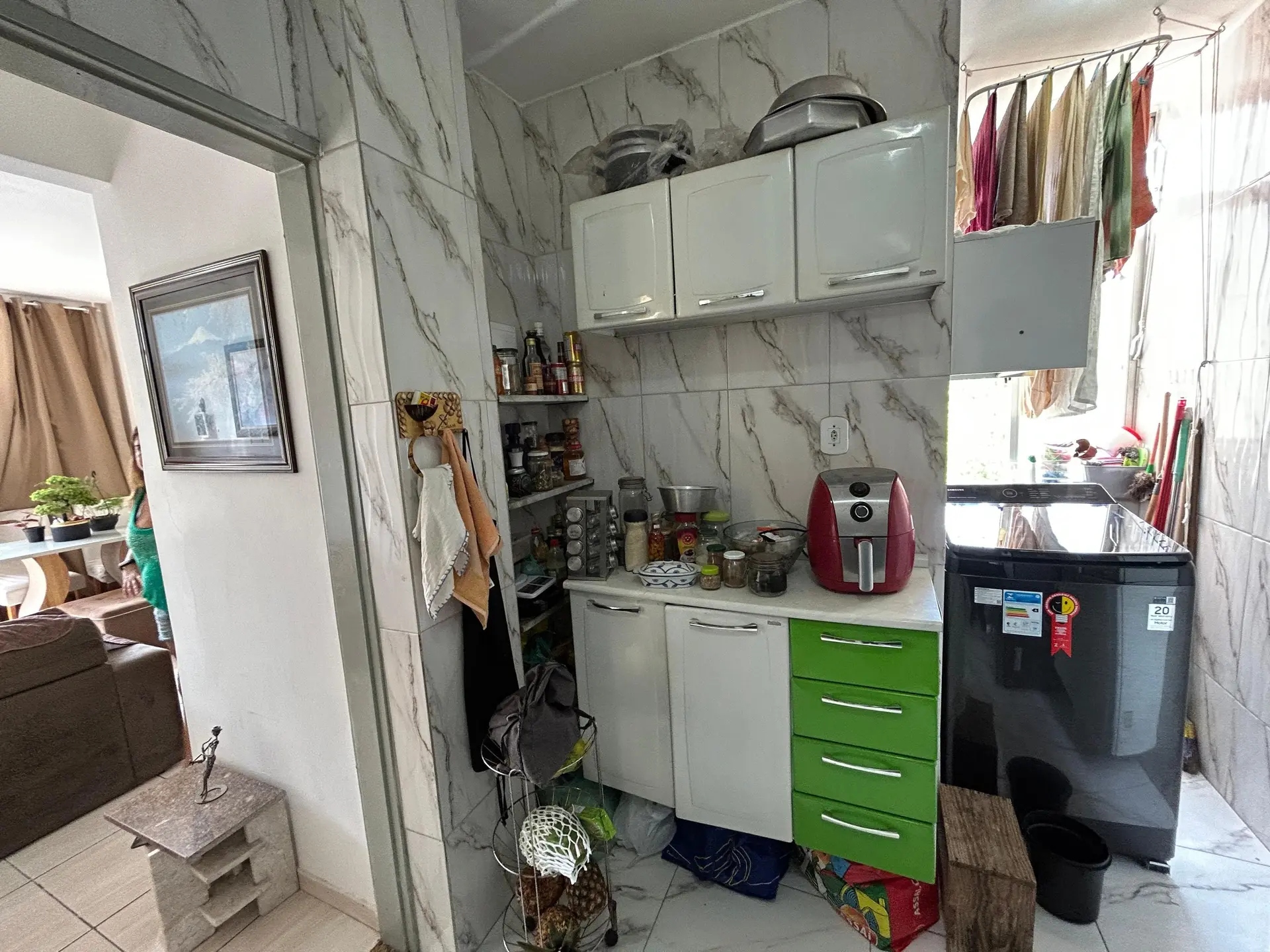 Mountain view in a 2-bedroom apartment, 44 m² — photo 11