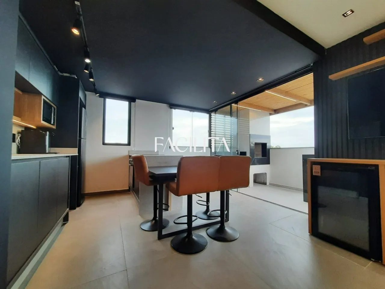 Меблированная мансарда 30 м² с 1 спальней — photo 38