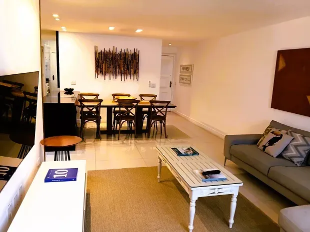 Furnished apartment with open-plan kitchen and 3 bedrooms — photo 13
