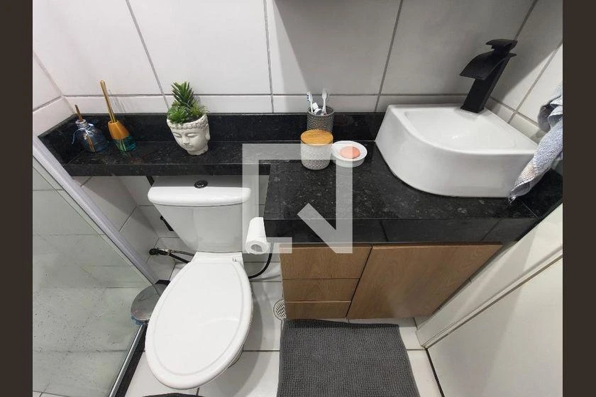 Furnished 50 m² apartment with gas stove kitchen — photo 21