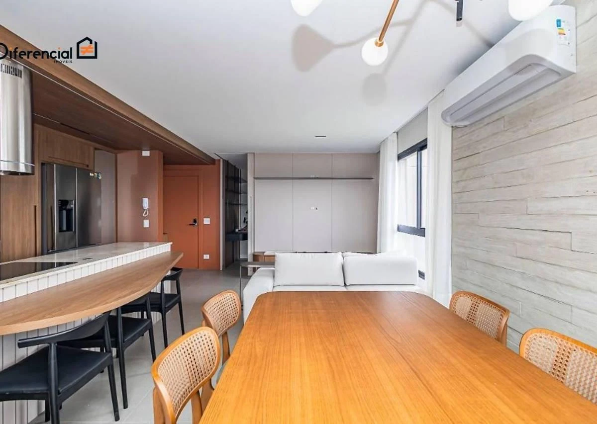 Furnished apartment, 93 m², with floor-to-ceiling windows — photo 17