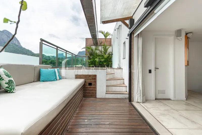 Cobertura mobiliada com deck, piscina e 163 m² — photo 9