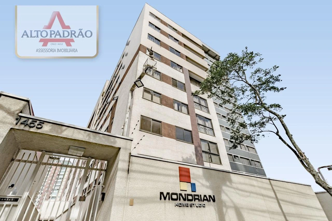 One-bedroom apartment with a washing machine in Curitiba — photo 13