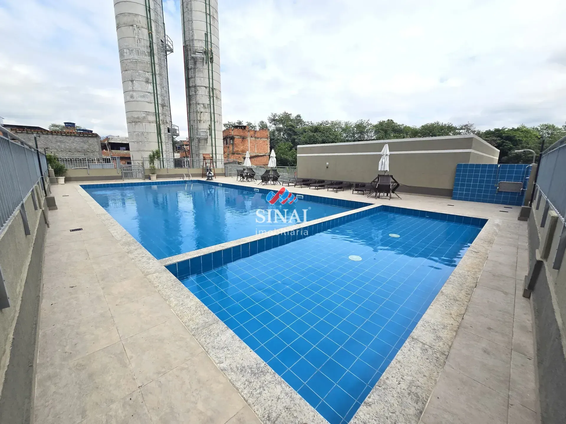 56 m² apartment with 2 bedrooms and a balcony — photo 54