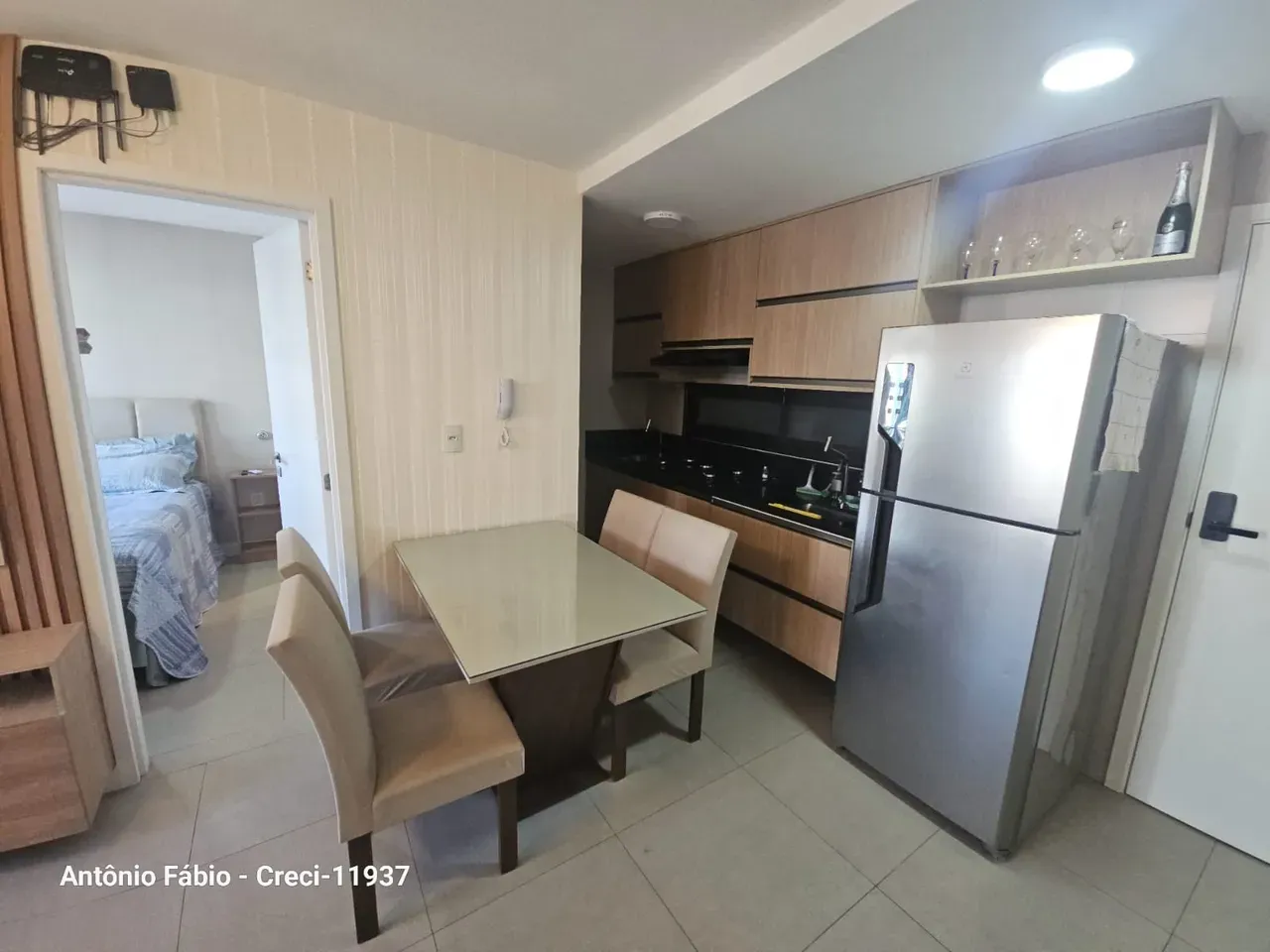 Apartamento mobiliado com 1 quarto e varanda — photo 13