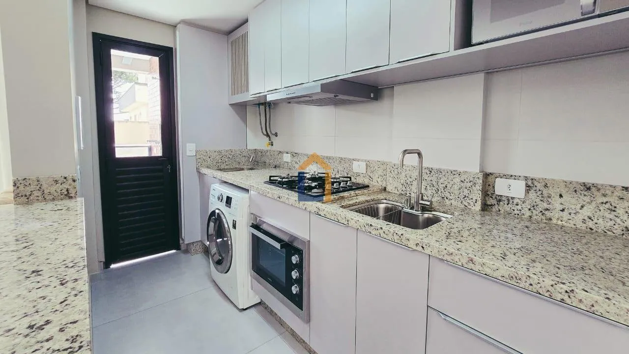 2-bedroom apartment with a washing machine in Curitiba — photo 2