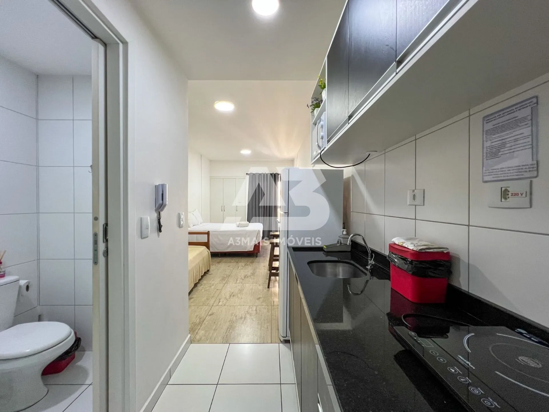 1 quarto e máquina de lavar: apartamento de 30 m² — photo 26