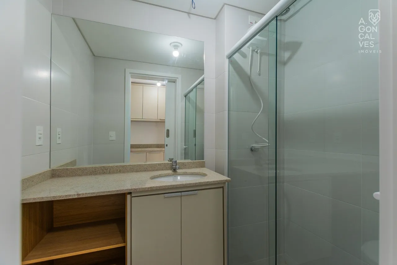 Studio mobiliado de 28 m², 1 quarto e varanda de vidro — photo 17