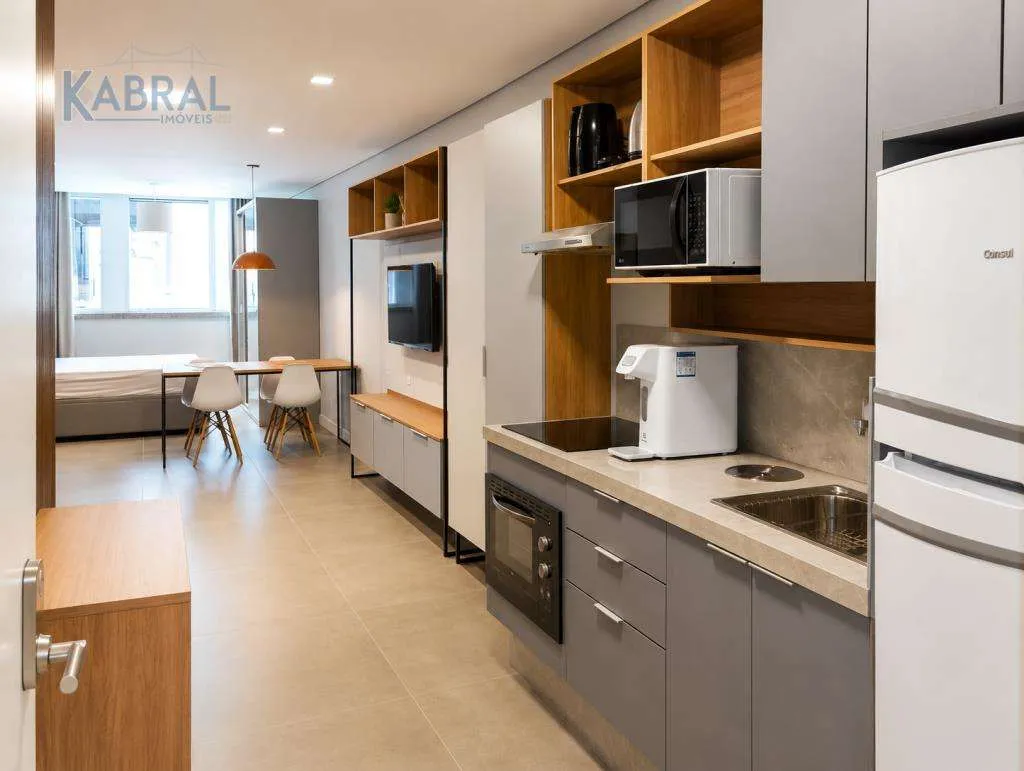 Furnished studio with 1 bedroom and parking space