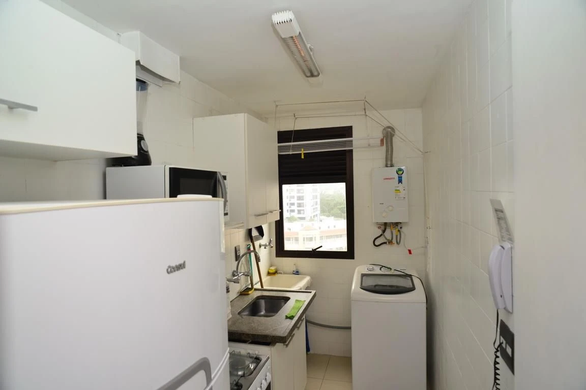 Apartamento mobiliado de 1 quarto com vaga e varanda — photo 10