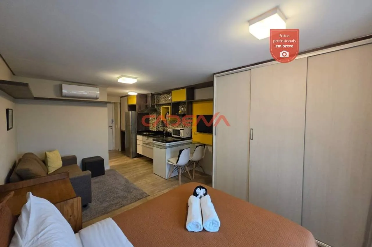 Furnished studio in a building with a gym — photo 14