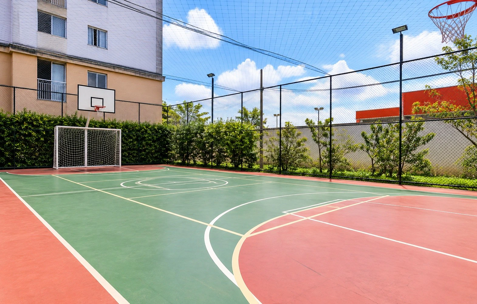 57 m² apartment with a home office and a private BBQ — photo 22