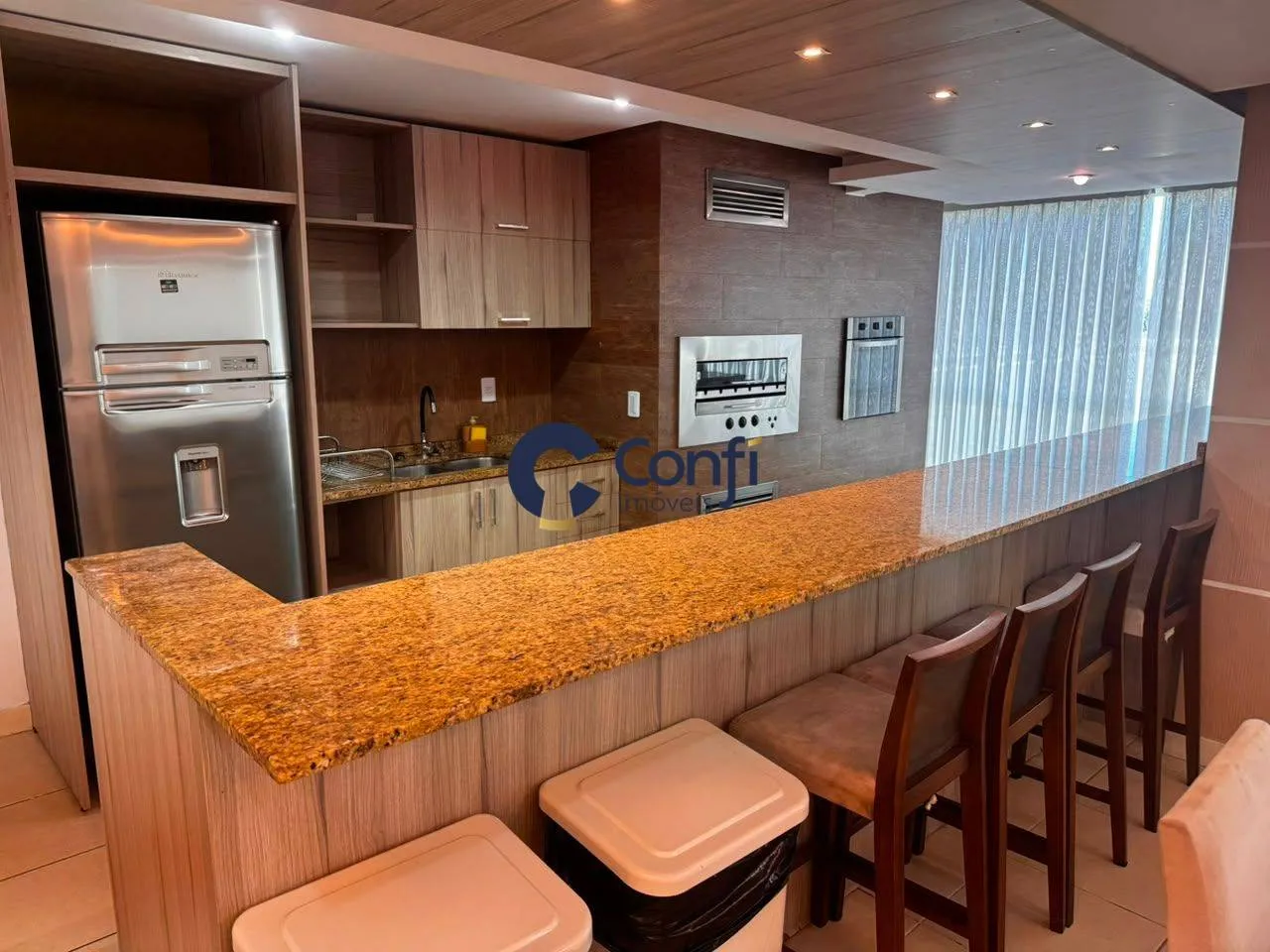 Furnished studio 37 m² with 1 bedroom and glass balcony on 9th — photo 16