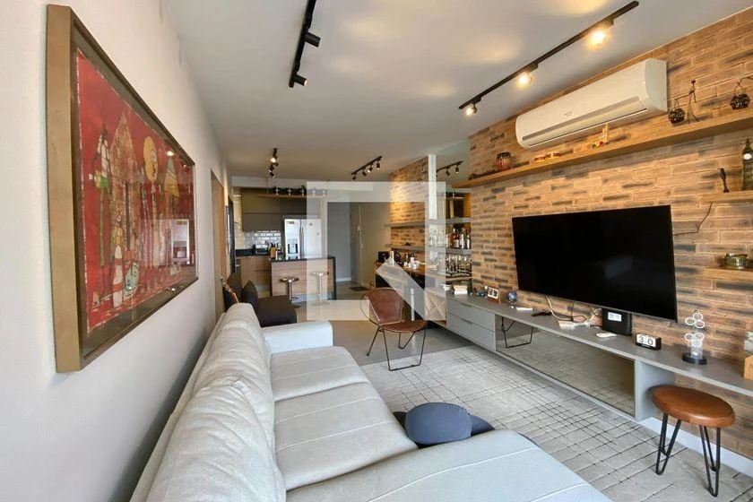 60 m² apartment with 2 bedrooms and a balcony with grill