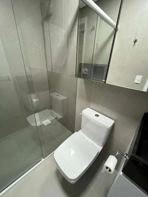 Floor-to-ceiling windows in a one-bedroom apartment, 32 m² — photo 22