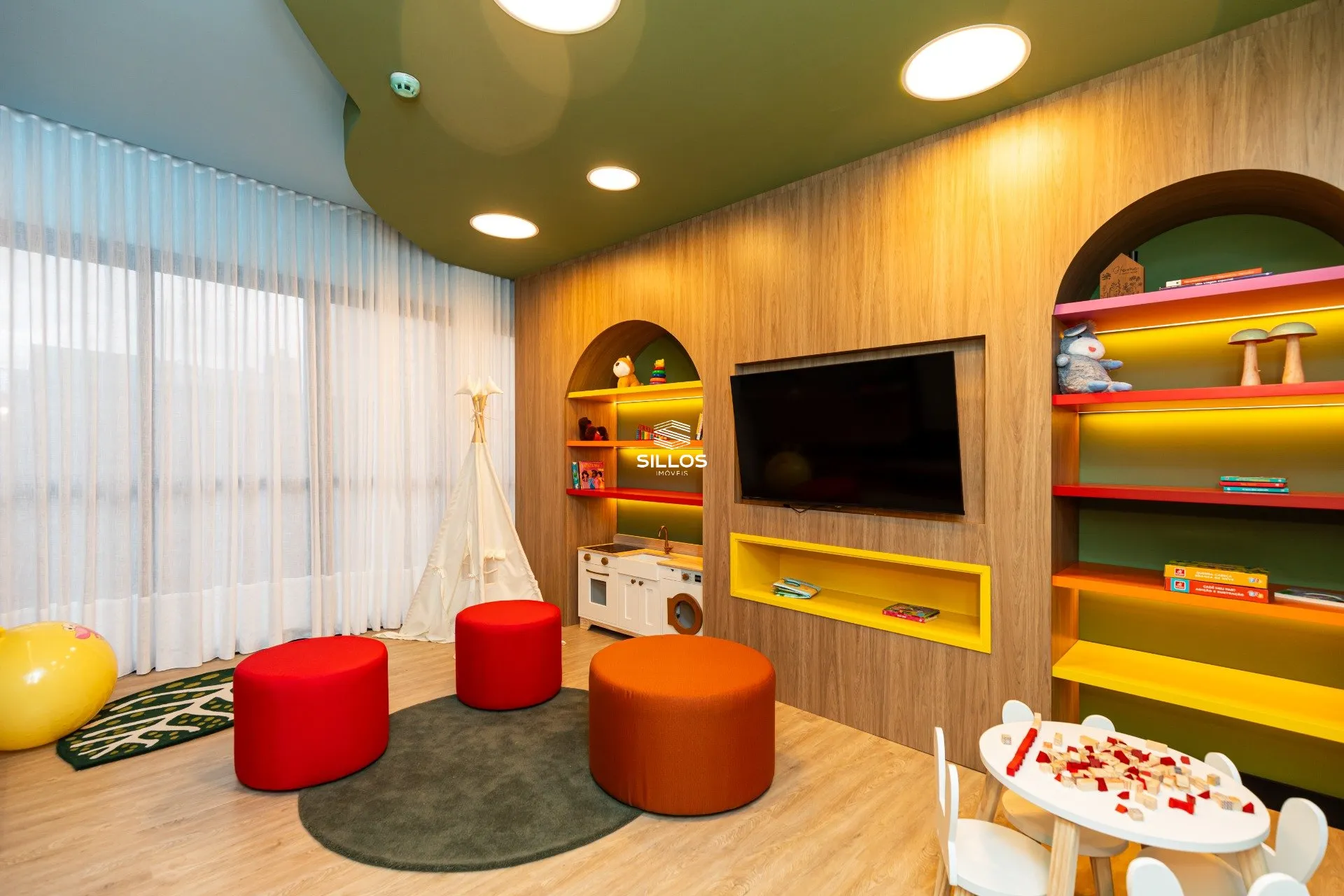 Home office in a 2-bedroom apartment, 51 m² — photo 17