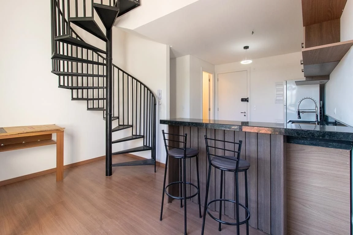 Furnished 1-bedroom apartment with 2 bathrooms