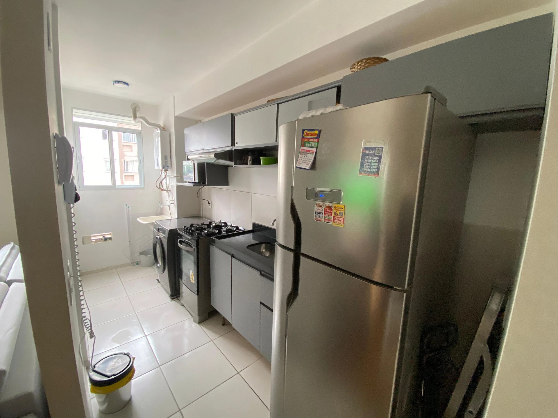 2-bedroom apartment with a washing machine — photo 15
