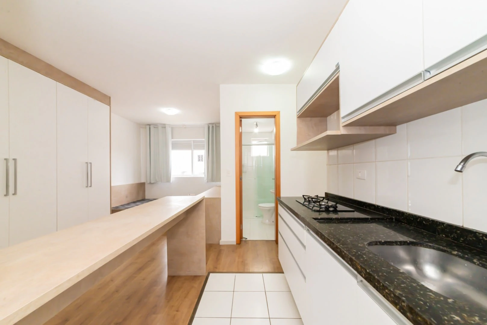 Furnished apartment, 30 m², with a washing machine — photo 14