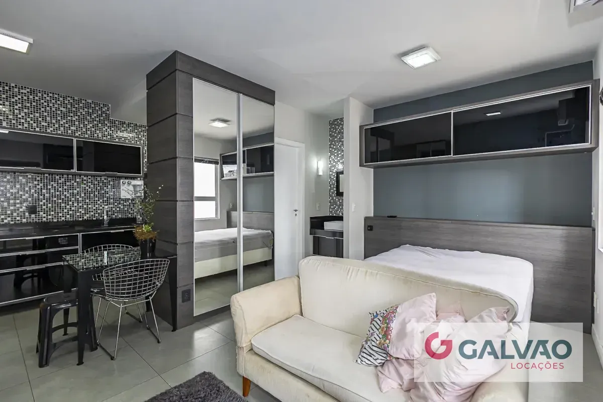 Furnished studio, 34 m², with a washing machine — photo 3