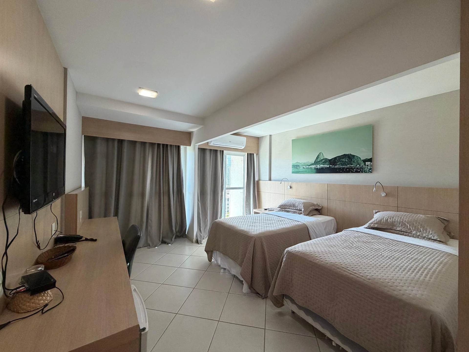 Estudio con 1 dormitorio en suite, balcón y 1 plaza — photo 2