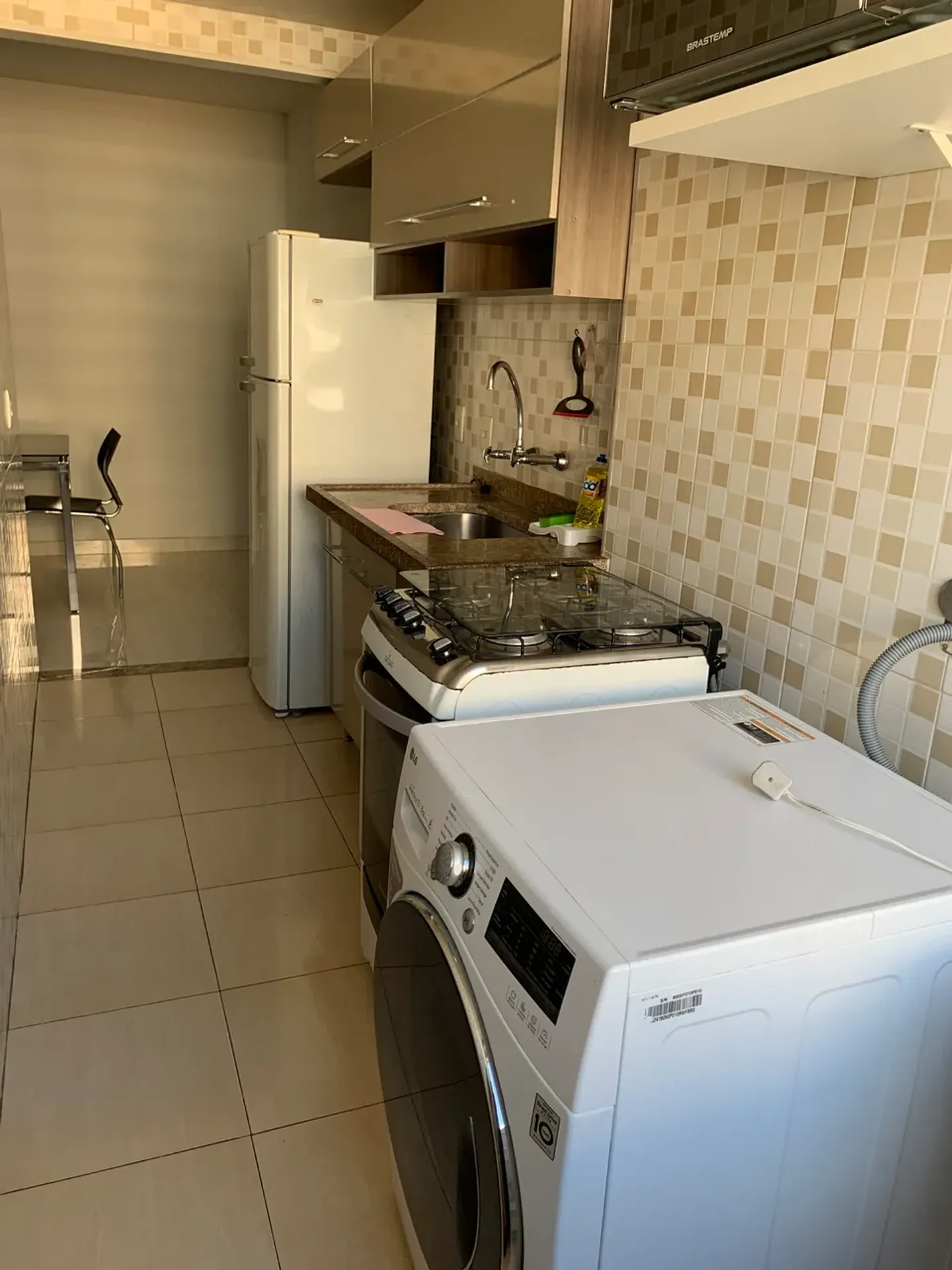 45 m² apartment with a washing machine and a home office — photo 12
