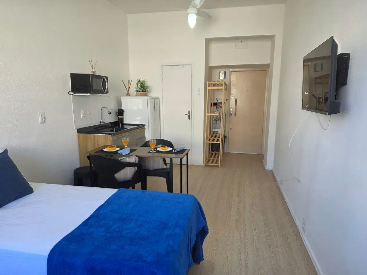 Furnished 24 m² studio on the 7th floor, no parking — photo 3