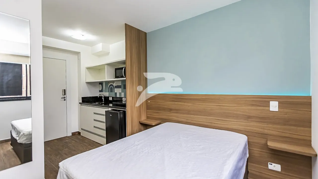 Furnished 1-bedroom apartment with kitchenette