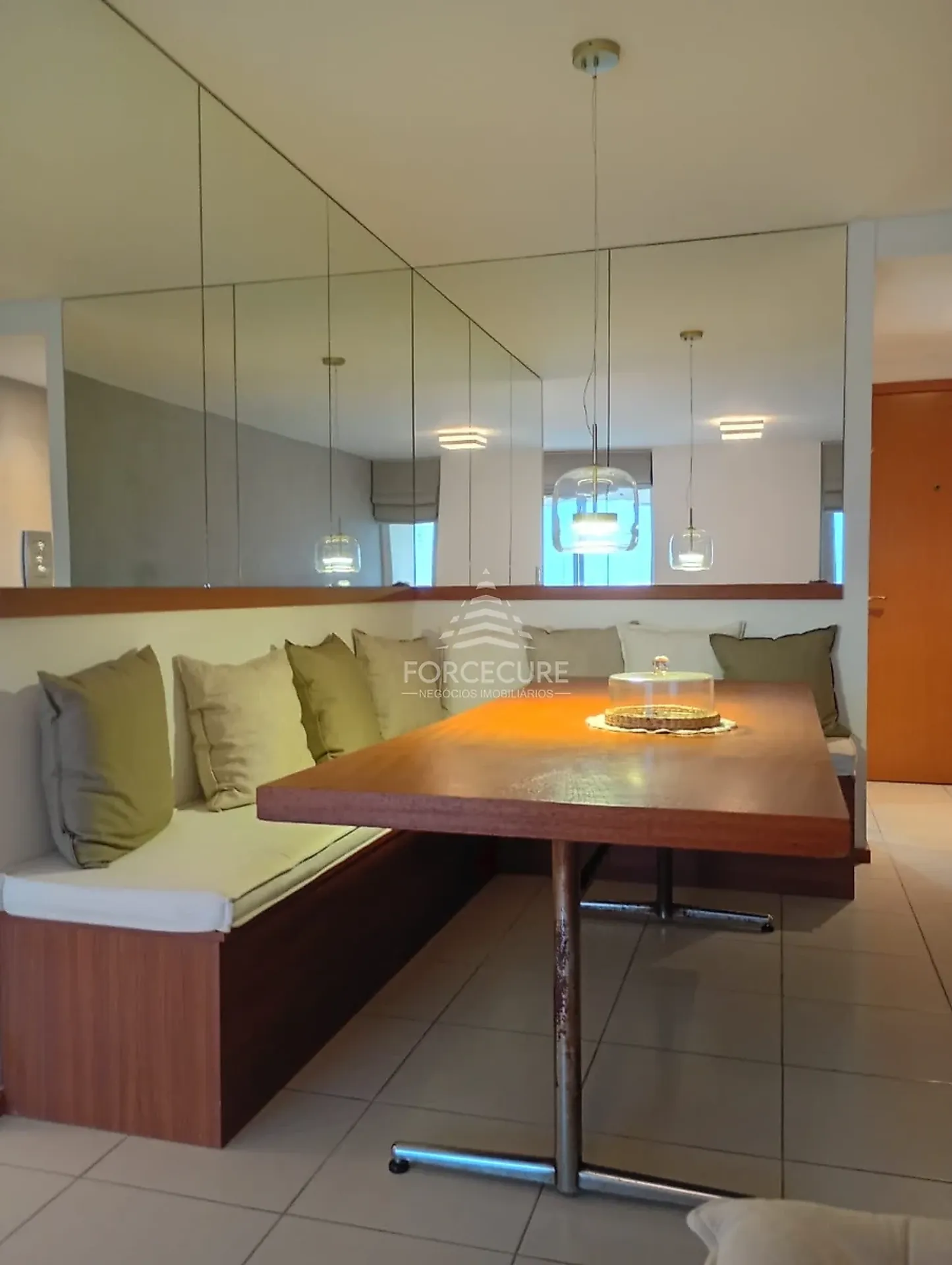 Glass-enclosed balcony in a 2-bedroom apartment, 100 m² — photo 12