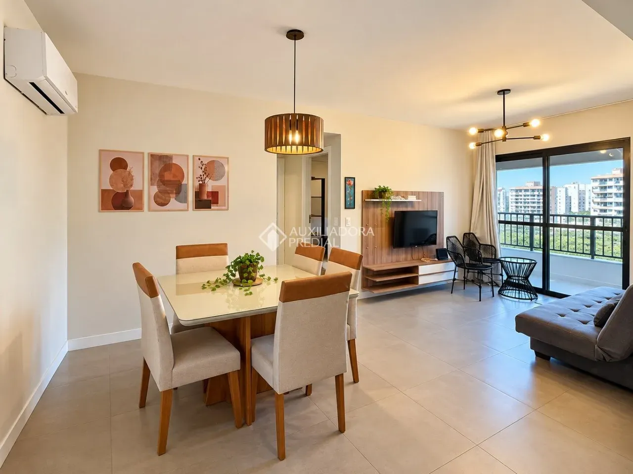 Furnished 2-bedroom apartment with balcony and grill — photo 11