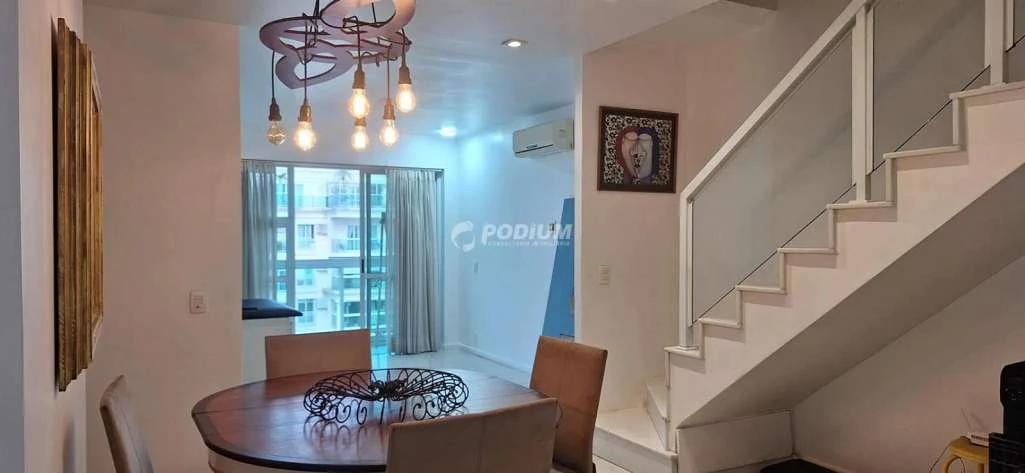 Cobertura mobiliada de 200 m² com 3 quartos e varanda — photo 6