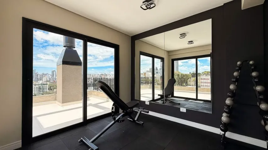 Furnished studio, 27 m², with floor-to-ceiling windows — photo 16
