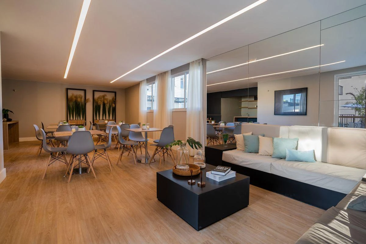 40 m² apartment with 2 bedrooms and city view — photo 27