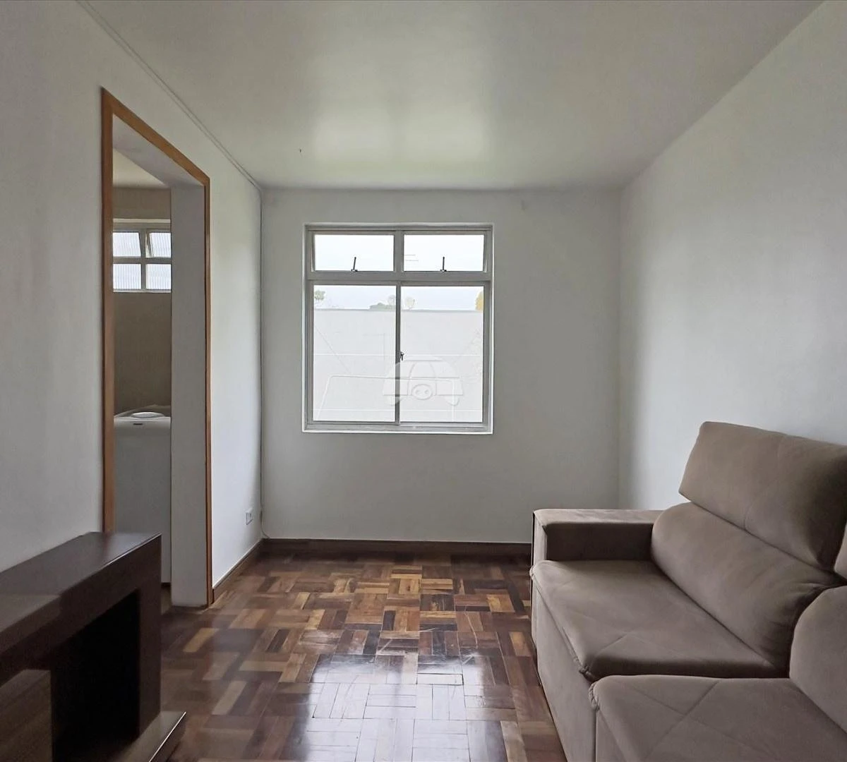 56 m² apartment with a closed-off kitchen and 2 bedrooms