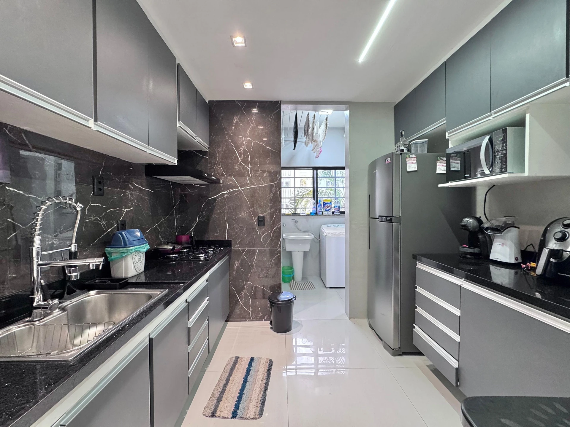 Apartamento mobiliado com cozinha americana a gás — photo 14