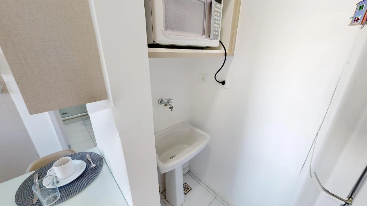 1 quarto e espaço de home office: apartamento de 25 m² — photo 31