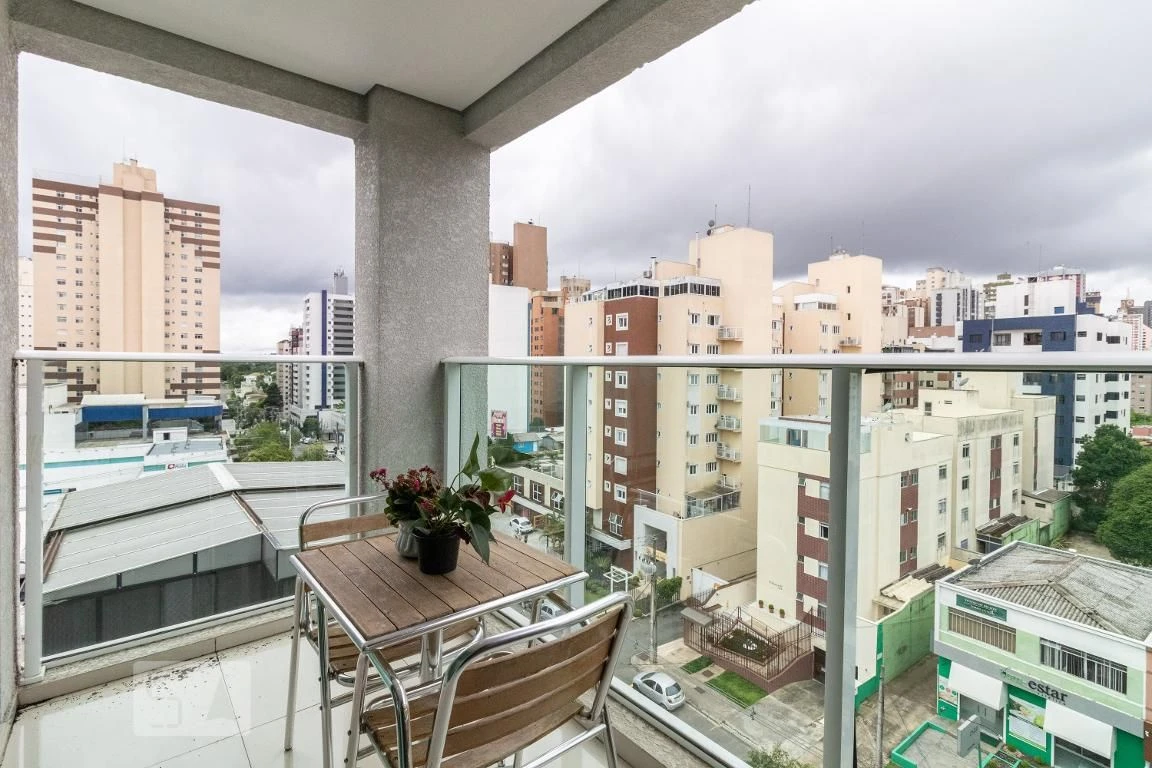 One-bedroom apartment with a washing machine in Curitiba — photo 13
