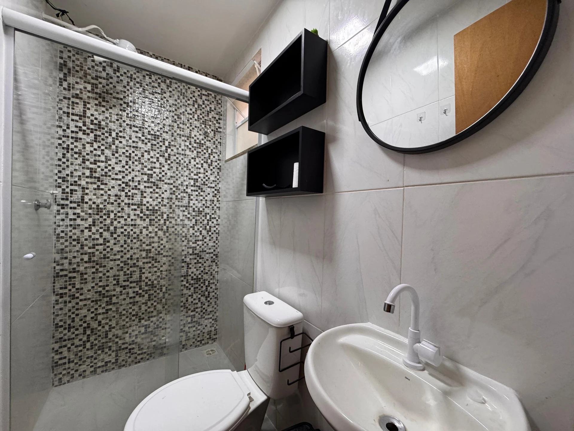 Washing machine in a one-bedroom apartment, 38 m² — photo 16