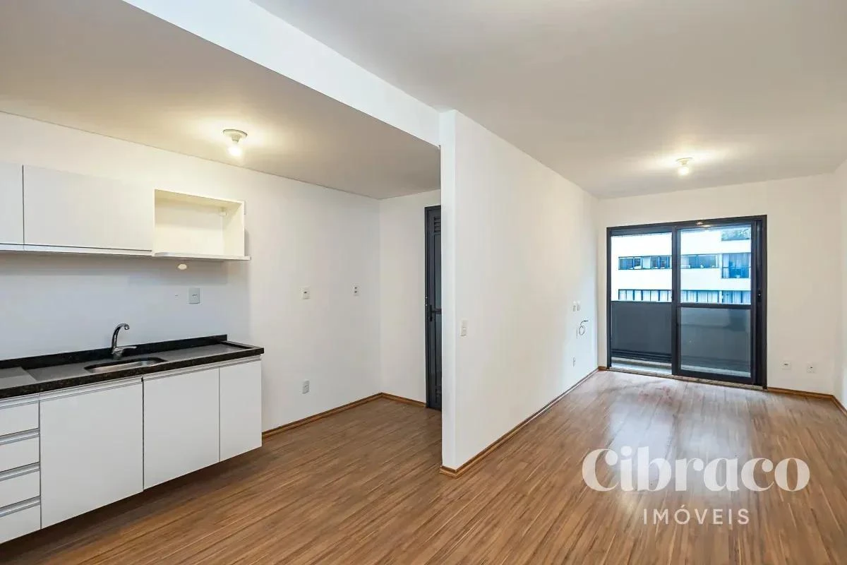 One-bedroom apartment with a washing machine in Curitiba — photo 17